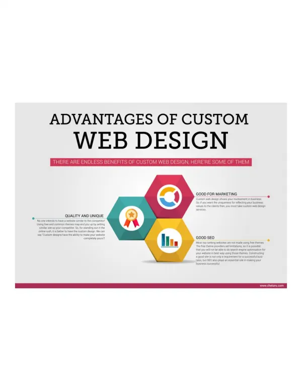 Know The Benefits Of Custom Web Design