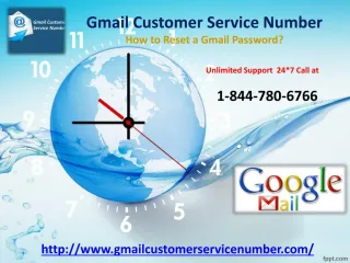 How to Reset Password in Gmail Account? 1-844-780-6766 - slide 1