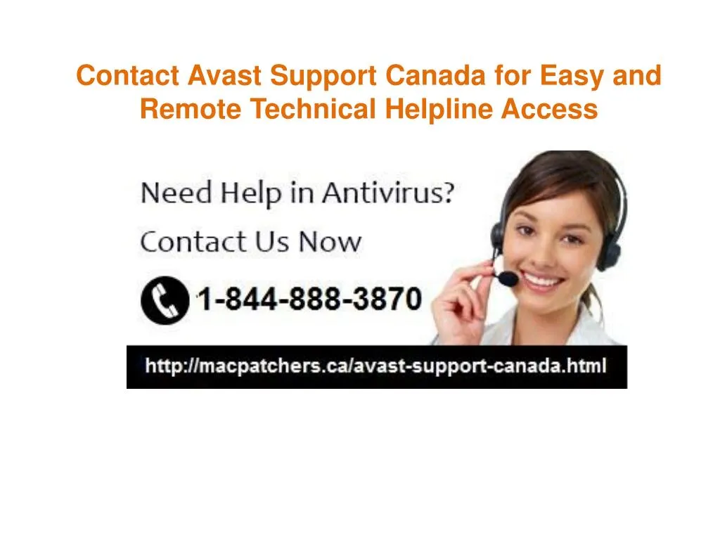 contact avast support canada for easy and remote
