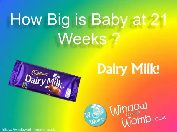 How Big is Baby at 21 Weeks ?