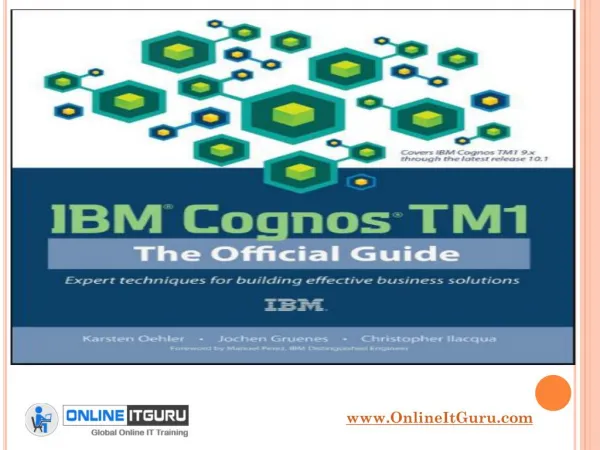 Cognos TM1 Online Training