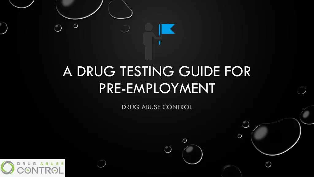 a drug testing guide for pre employment