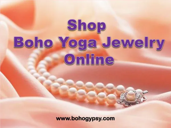 Boho Yoga Jewelry Online | Boho Gypsy