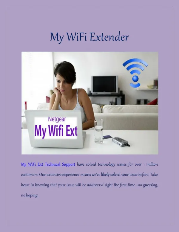 My WiFi Extender