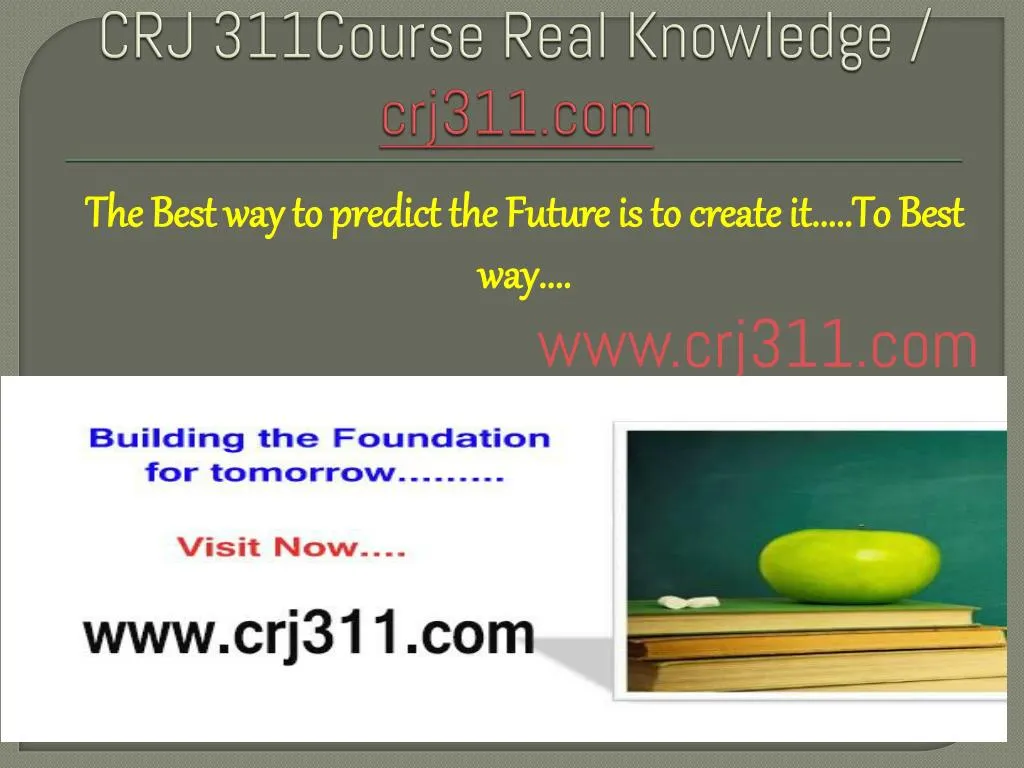 crj 311course real knowledge crj311 com
