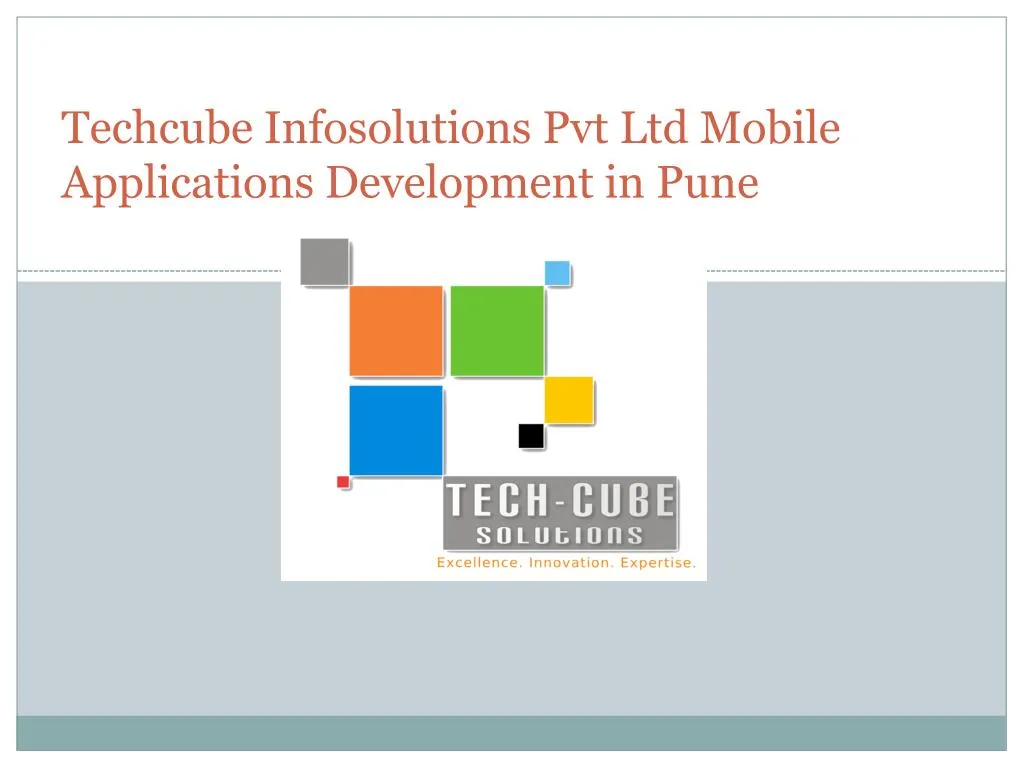techcube infosolutions pvt ltd mobile applications development in pune
