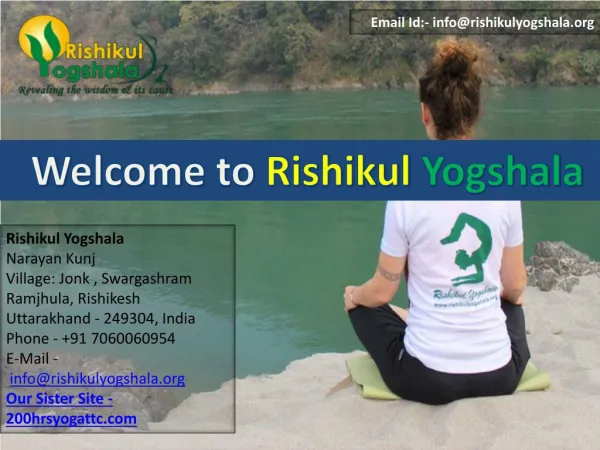 200 Hour Yoga Teacher Training in Rishikesh | India