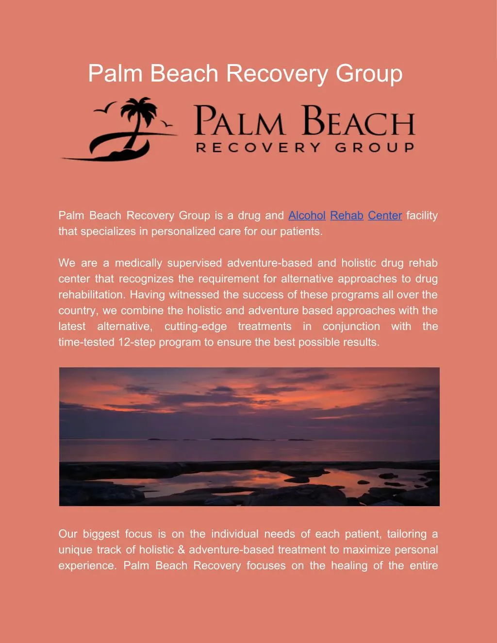 palm beach recovery group