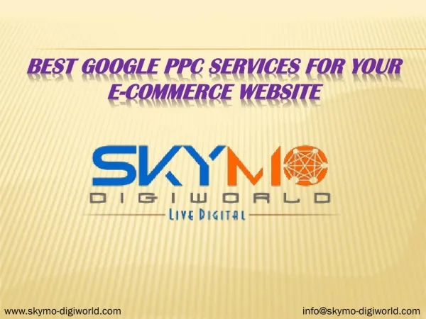 Best Google PPC Services for your E-Commerce Website