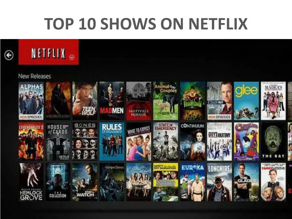 top 10 shows on netflix