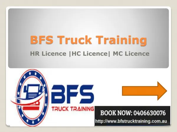 First Choice for Truck Licence Course in Sydney