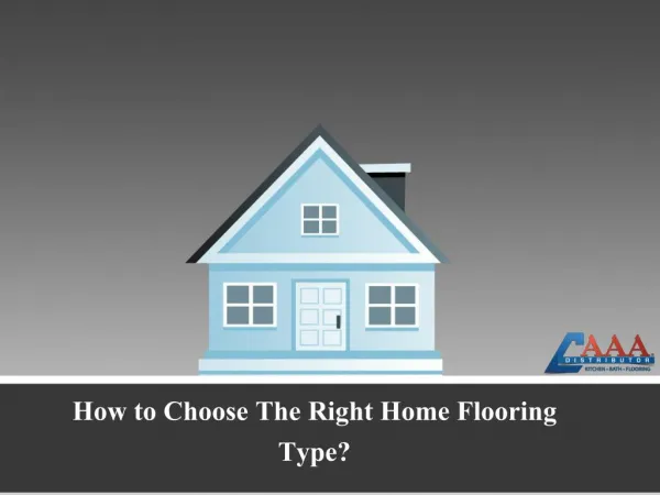 How to Choose The Right Home Flooring Type?