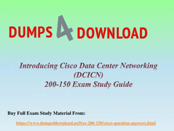 Valid 200-150 Exam Dumps Questions - Cisco 200-150 2017 Braindumps Dumps4Download