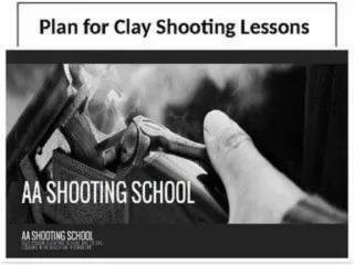 Learn Clay Pigeon Shooting Instruction From Aashootingschool.com - slide 1