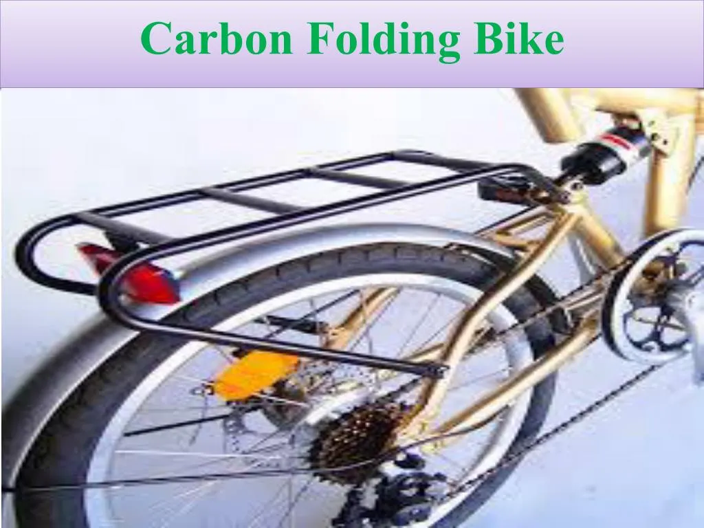 carbon folding bike