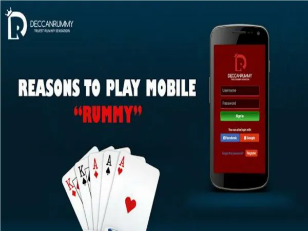 Reasons to choose mobile rummy