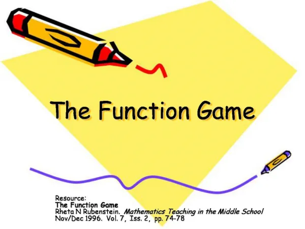 The Function Game