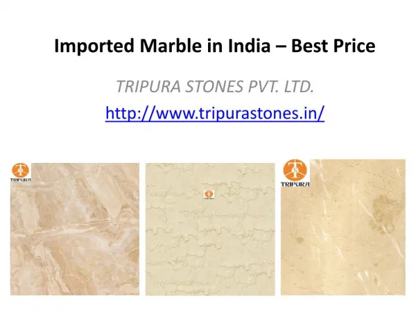 Imported Marble in India – Best Price