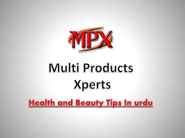 Benefits of Vegetables | Health and Beauty Tips in Urdu 2017 | MPX Products