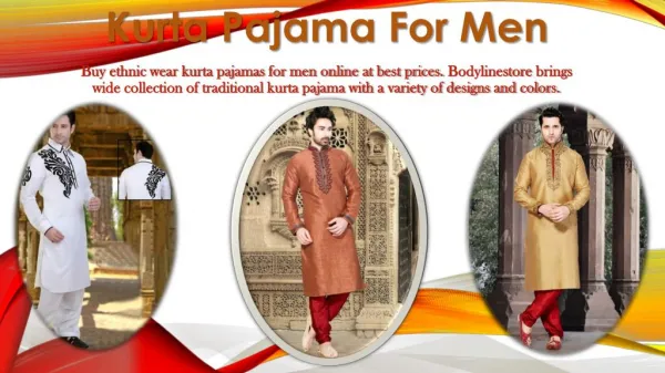 Kurta Pajama For Men Online