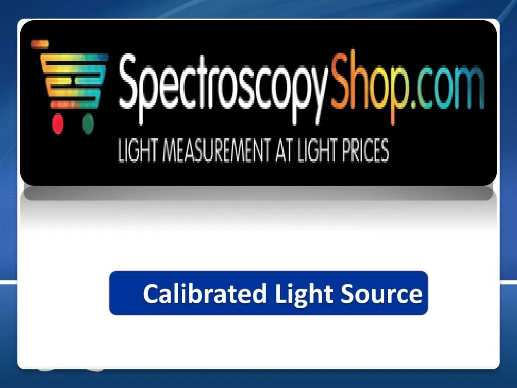 calibrated light source