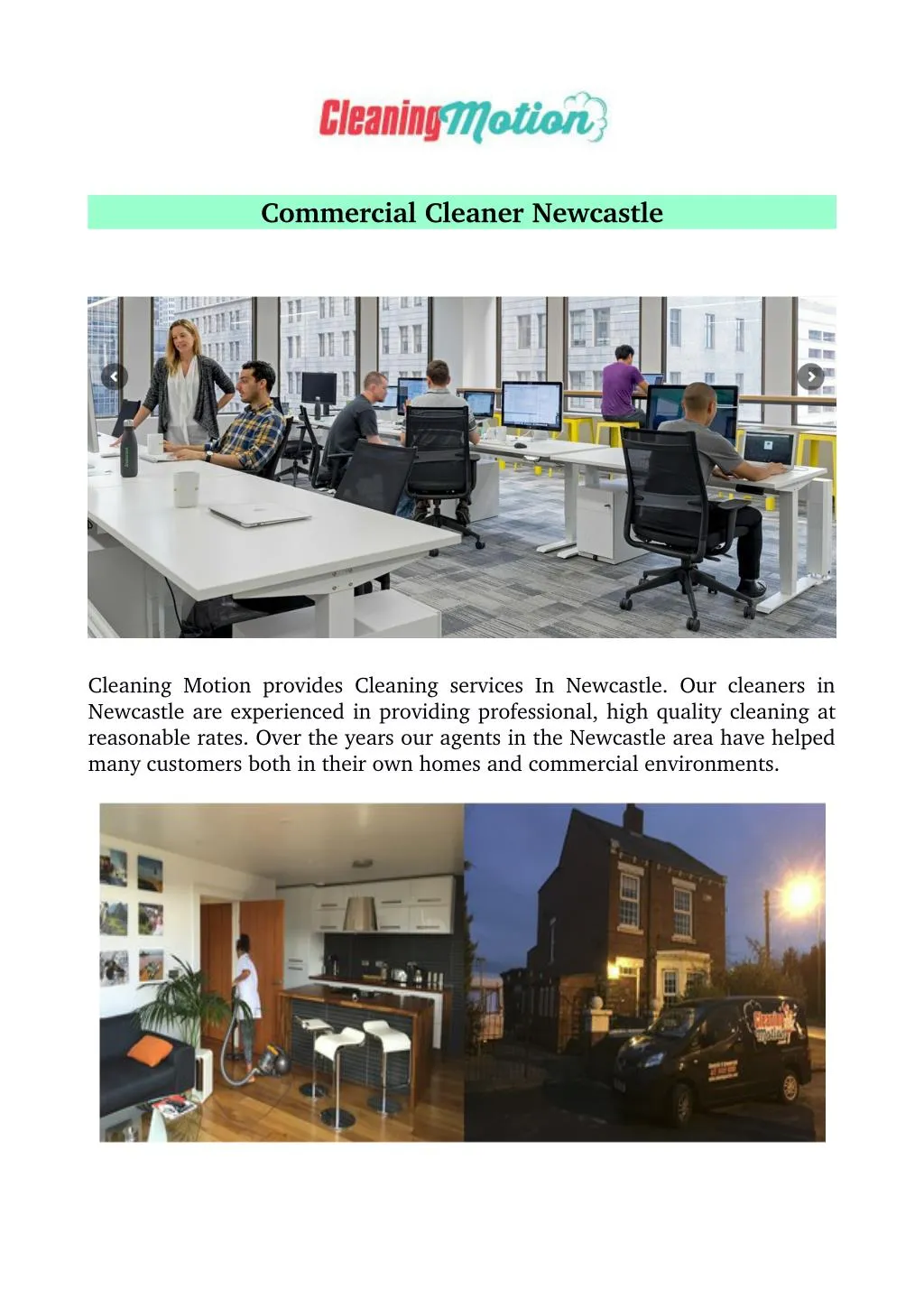 commercial cleaner newcastle