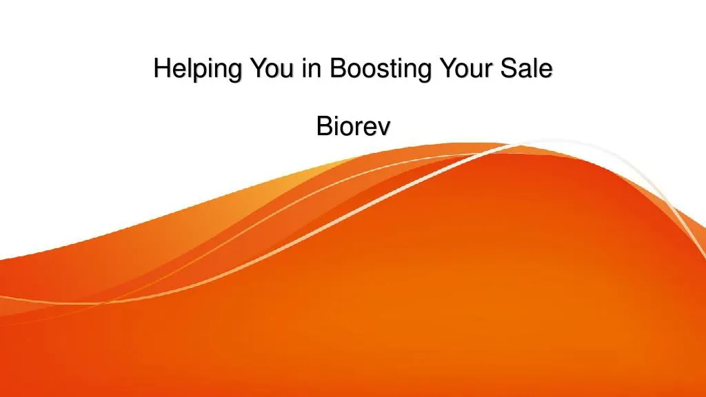 helping you in boosting your sale