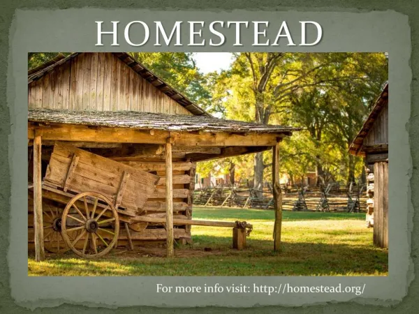 Homestead