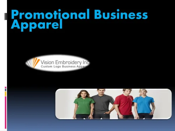Promotional Business Apparel