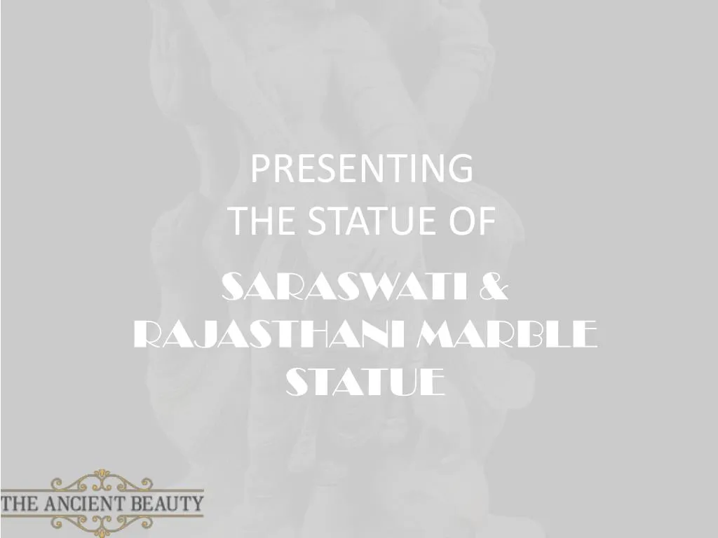 saraswati rajasthani marble statue