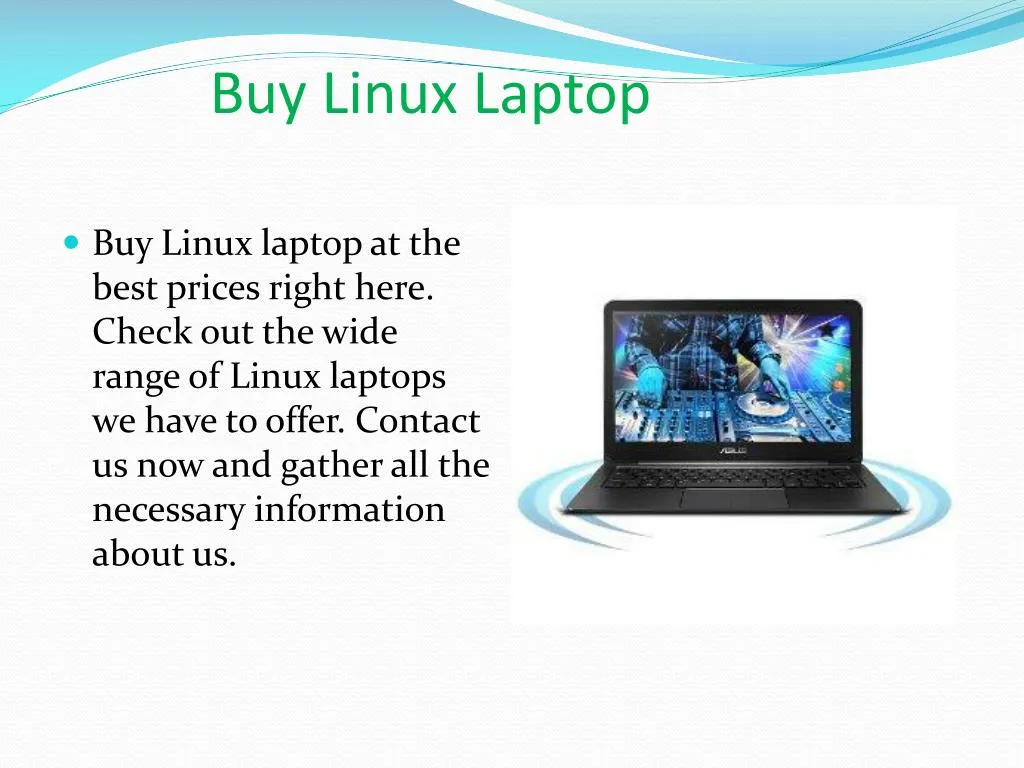 buy linux laptop