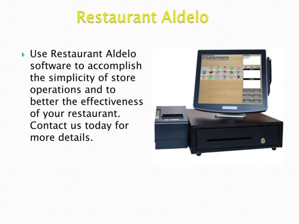 Restaurant Aldelo