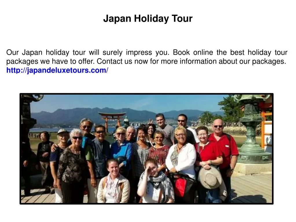 japan holiday tour