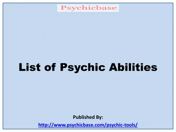 Psychicbase