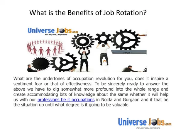 What is the Benefits of Job Rotation?