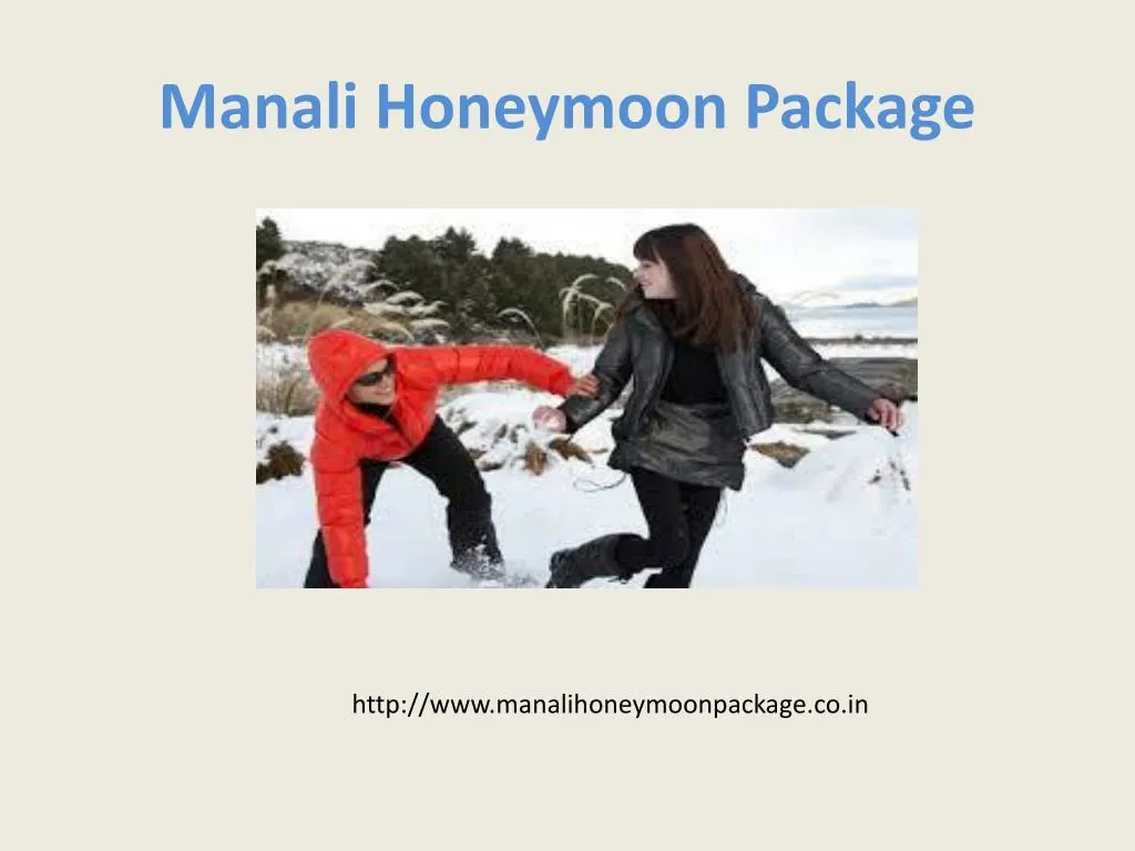 manali honeymoon package