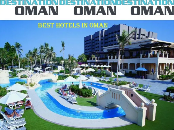 Best Hotel in Oman