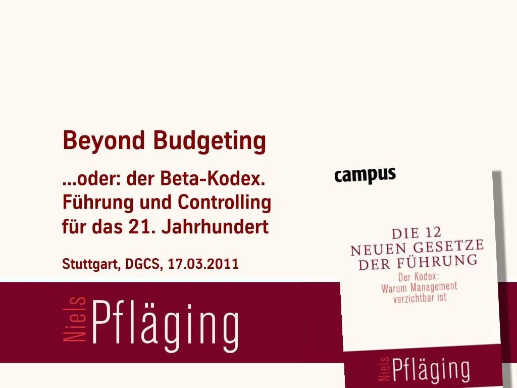 beyond budgeting