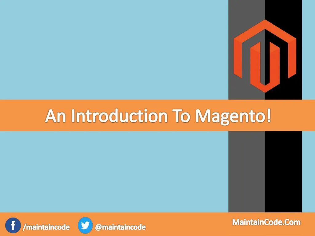 an introduction to magento