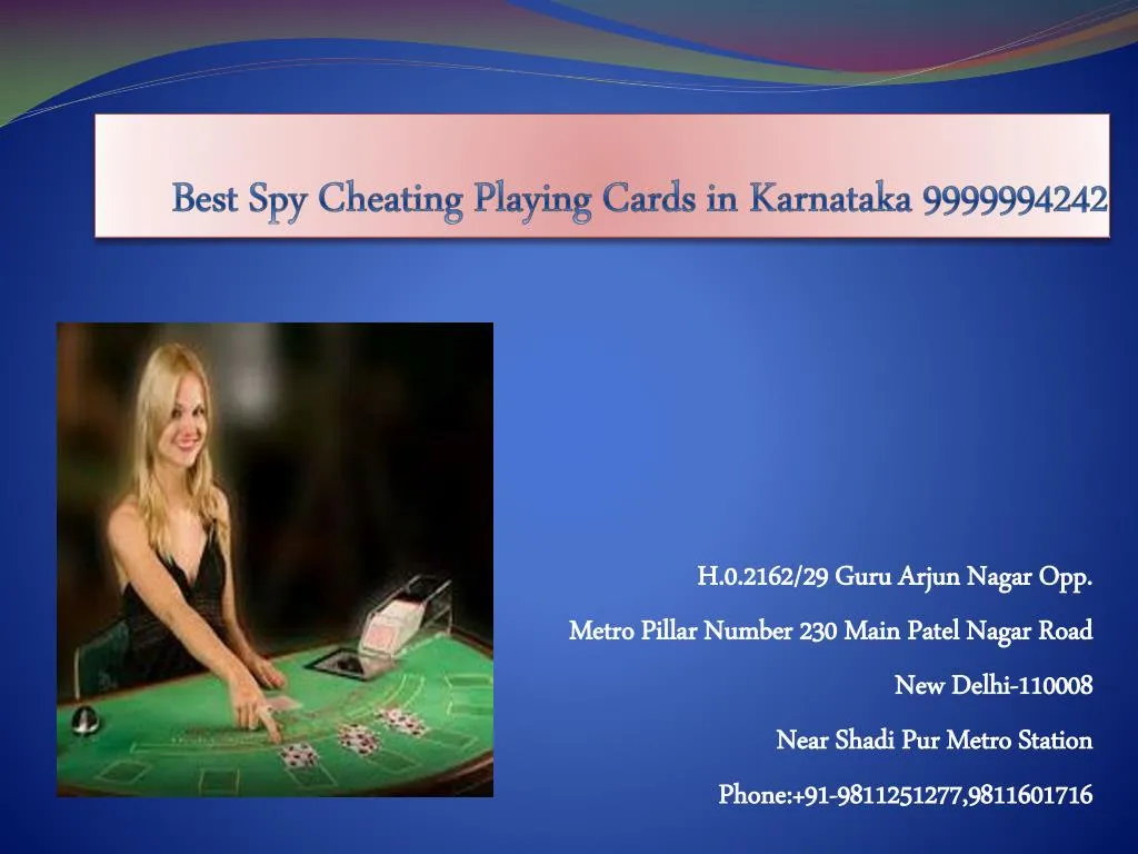 best spy cheating playing cards in karnataka 9999994242