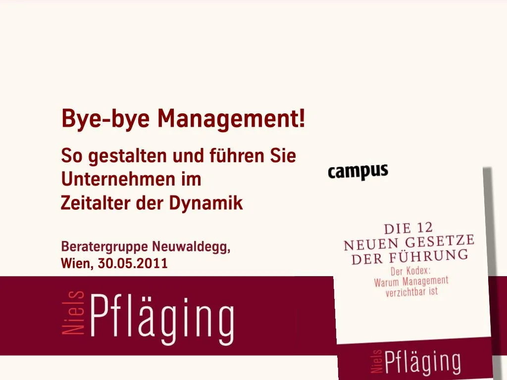 bye bye management