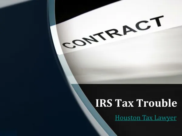 Best Tax Lawyers Galveston - Irstaxtrouble.com