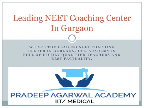NEET Coaching - NEET Coaching in Gurgaon