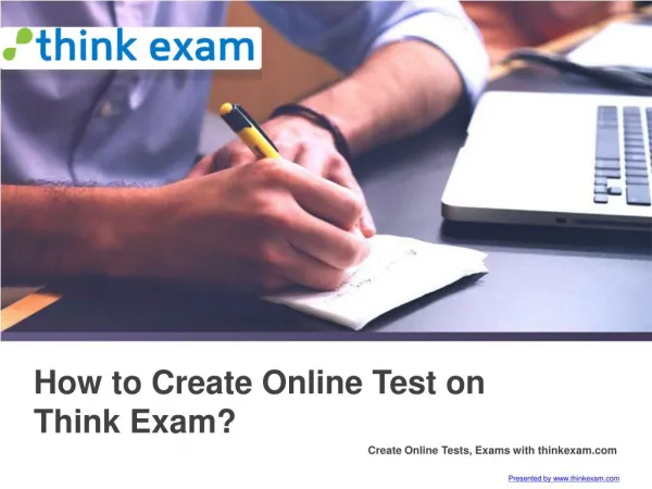 How to Create Online Test on Think Exam?