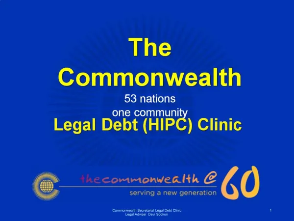 Legal Debt HIPC Clinic