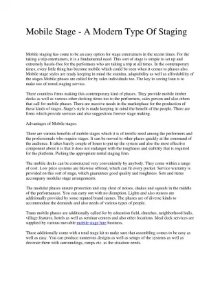 Rental Staging - A Modern Type Of Staging - slide 1