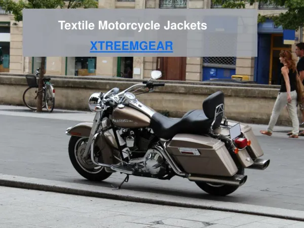 Browse Textile Motorcycle Jackets