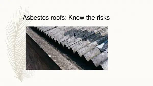 Asbestos Roof Removal Logan City