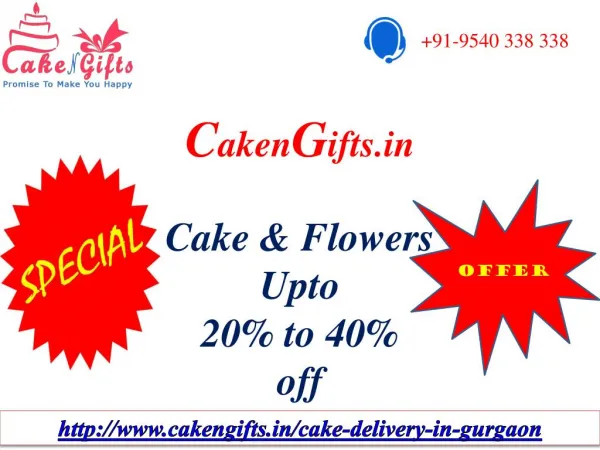 CakenGifts.in | Send Cake & Flowers in Gurgaon to your Loved Ones
