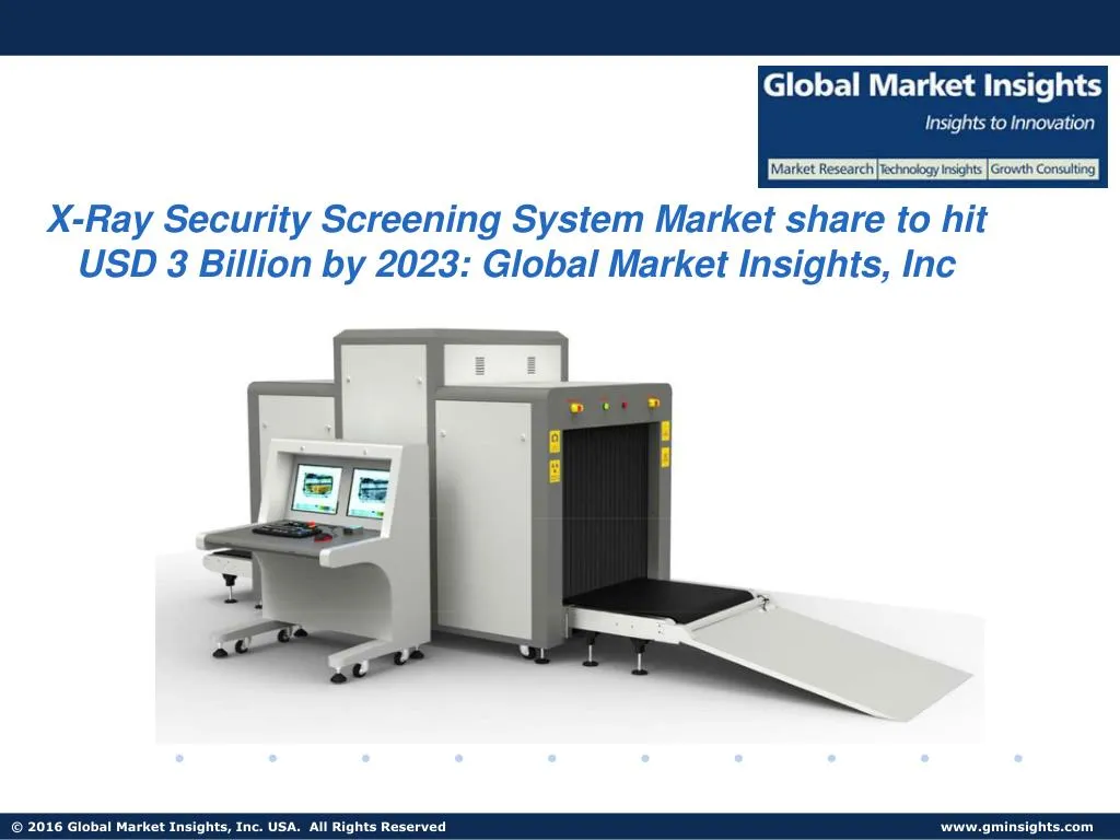 x ray security screening system market share